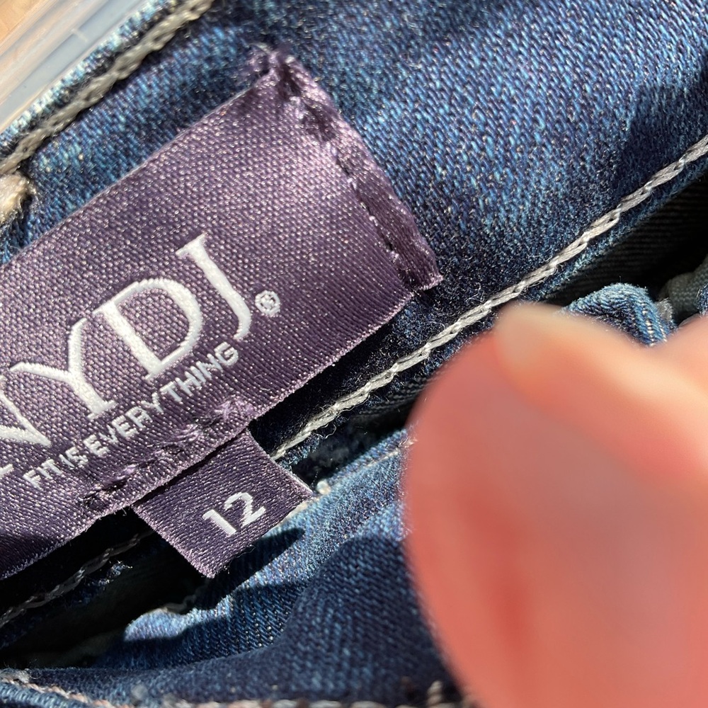 NWT NYDJ Blue Women's Jeans Size 12 - Picture 9 of 9